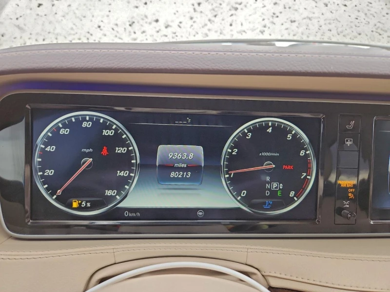 Mercedes-Benz S 550 DISTRONIC* МАСАЖИ* 0БДУХ* PANO* BURMESTER* LANE* , снимка 9 - Автомобили и джипове - 53032383