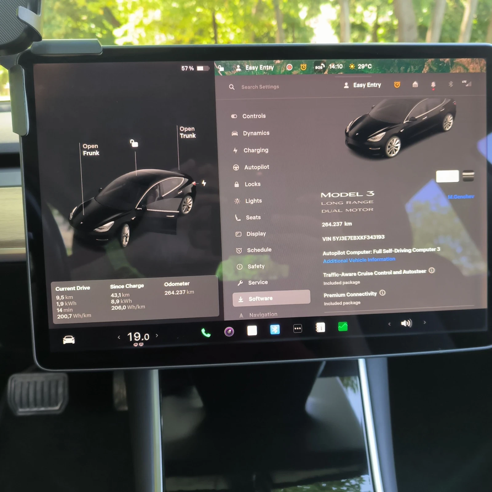 Tesla Model 3 Long Range Dual Motor , снимка 13 - Автомобили и джипове - 55187856