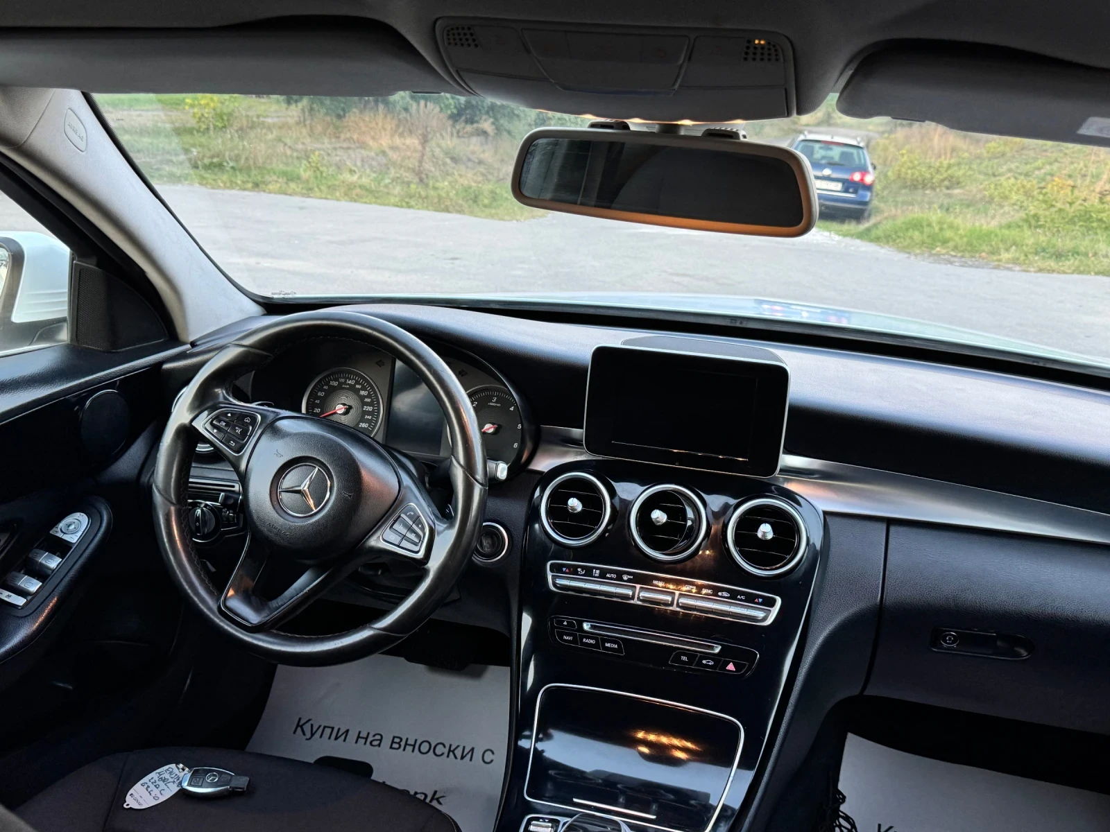Mercedes-Benz C 220 ЛИЗИНГ ОБСЛУЖЕНА, снимка 10 - Автомобили и джипове - 56199434