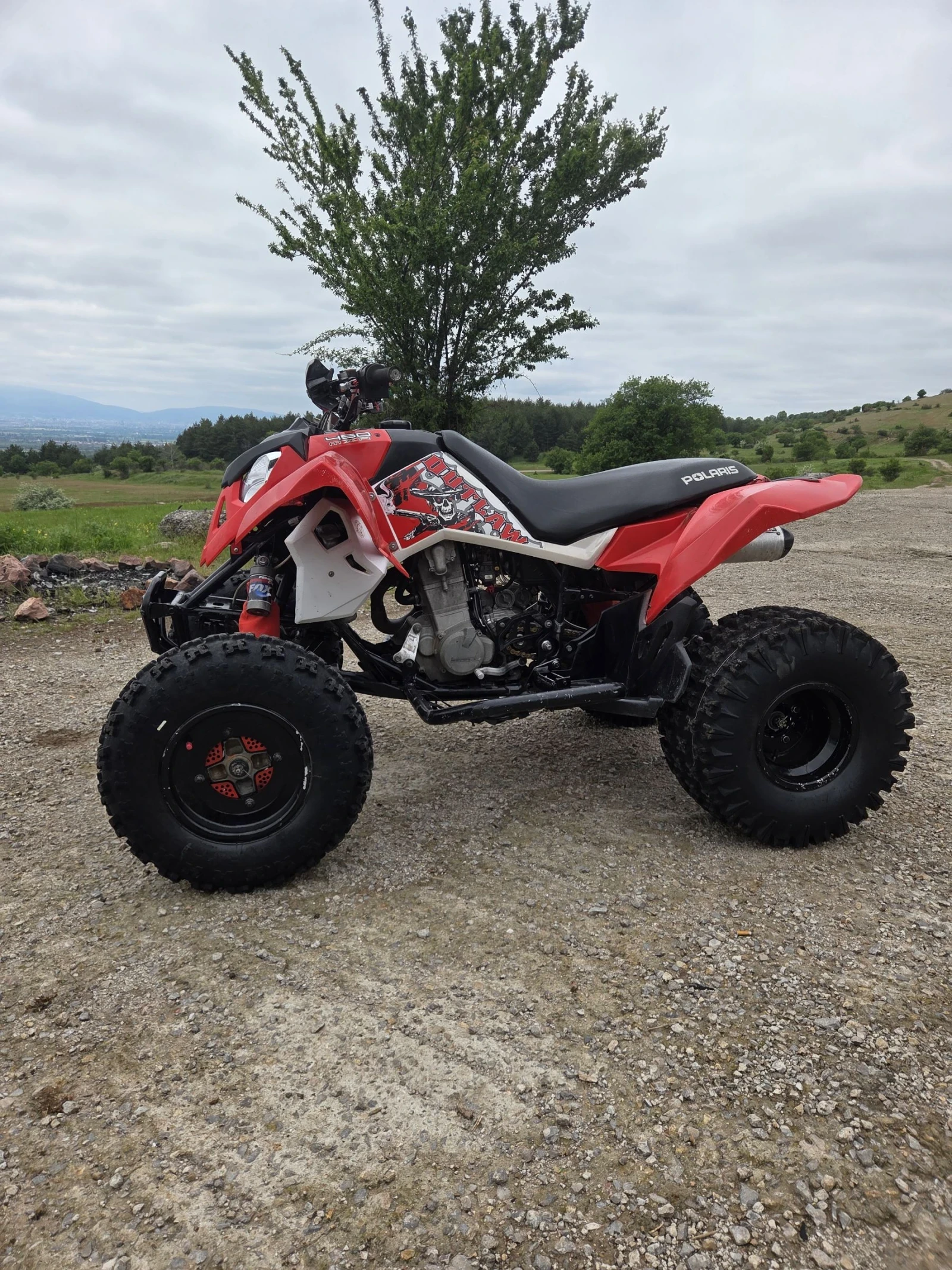Polaris Outlaw Polaris outlaw 450mxr , снимка 2 - Мотоциклети и мототехника - 54591474