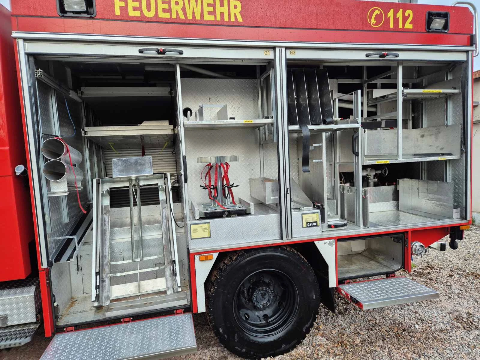 Други специализирани машини MAN 4х4 LF16/12 12.222 Пожарен автомобил, снимка 15 - Индустриална техника - 54171097