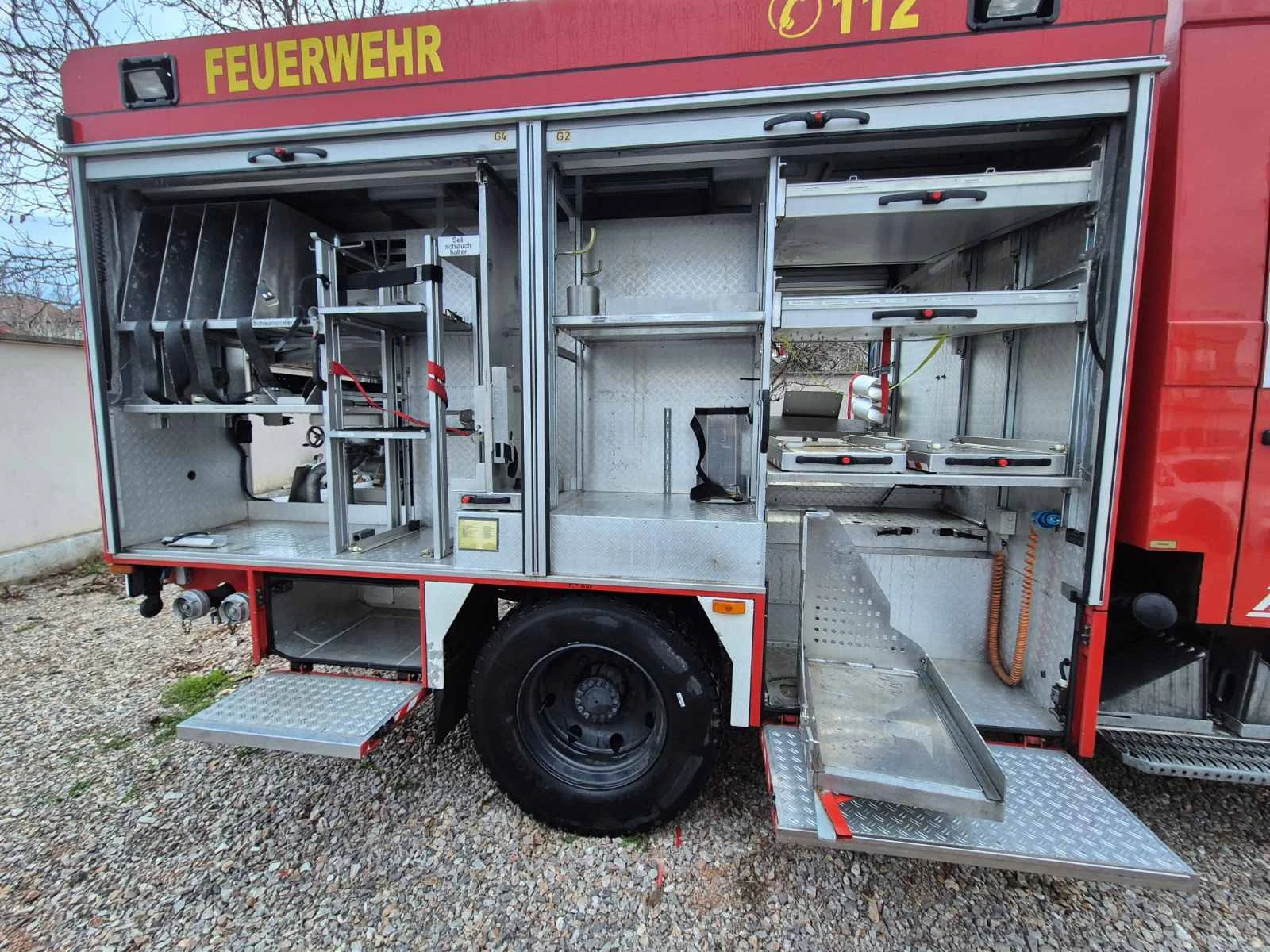 Други специализирани машини MAN 4х4 LF16/12 12.222 Пожарен автомобил, снимка 14 - Индустриална техника - 54171097