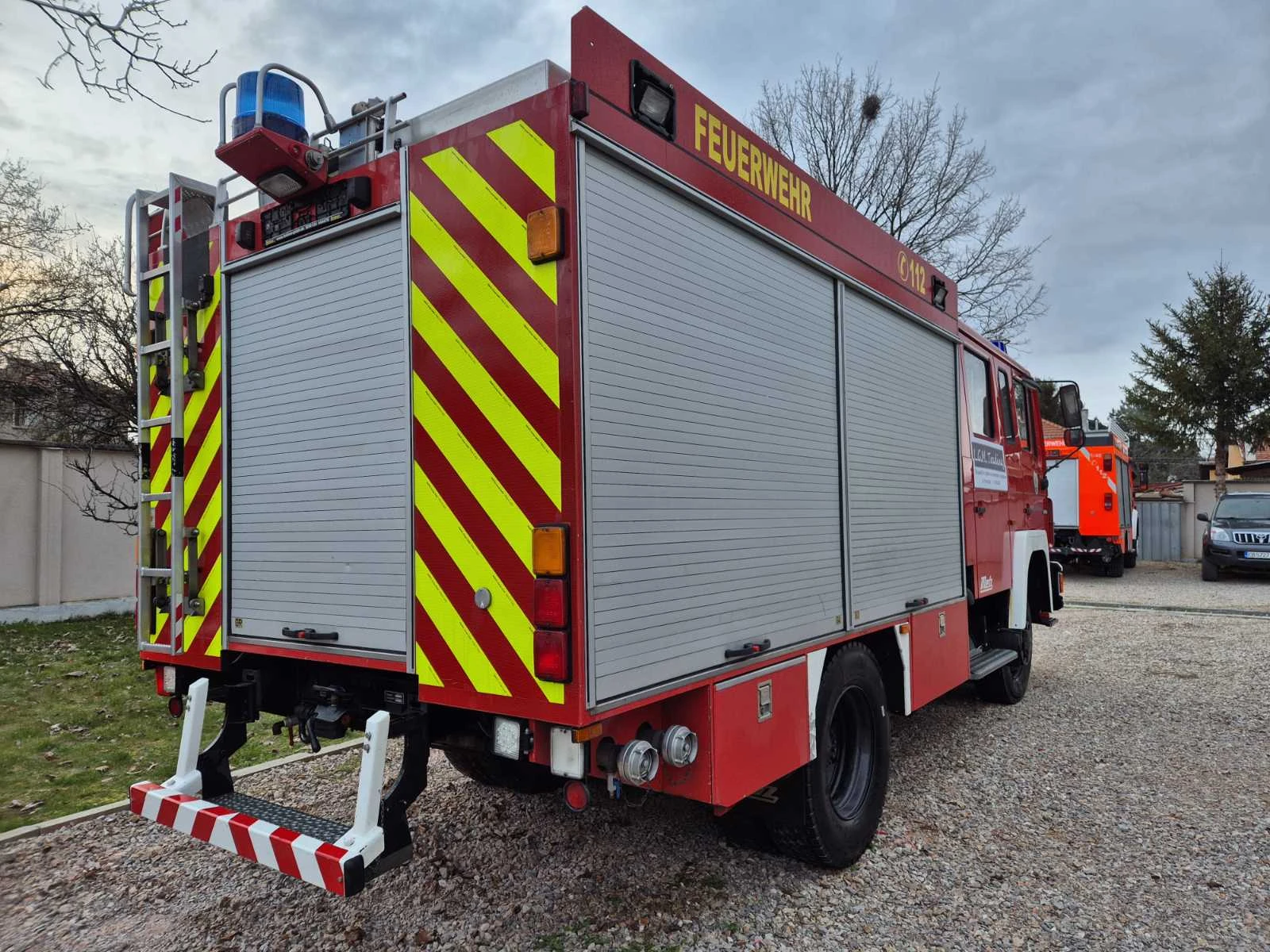 Други специализирани машини MAN 4х4 LF16/12 12.222 Пожарен автомобил, снимка 4 - Индустриална техника - 54171097