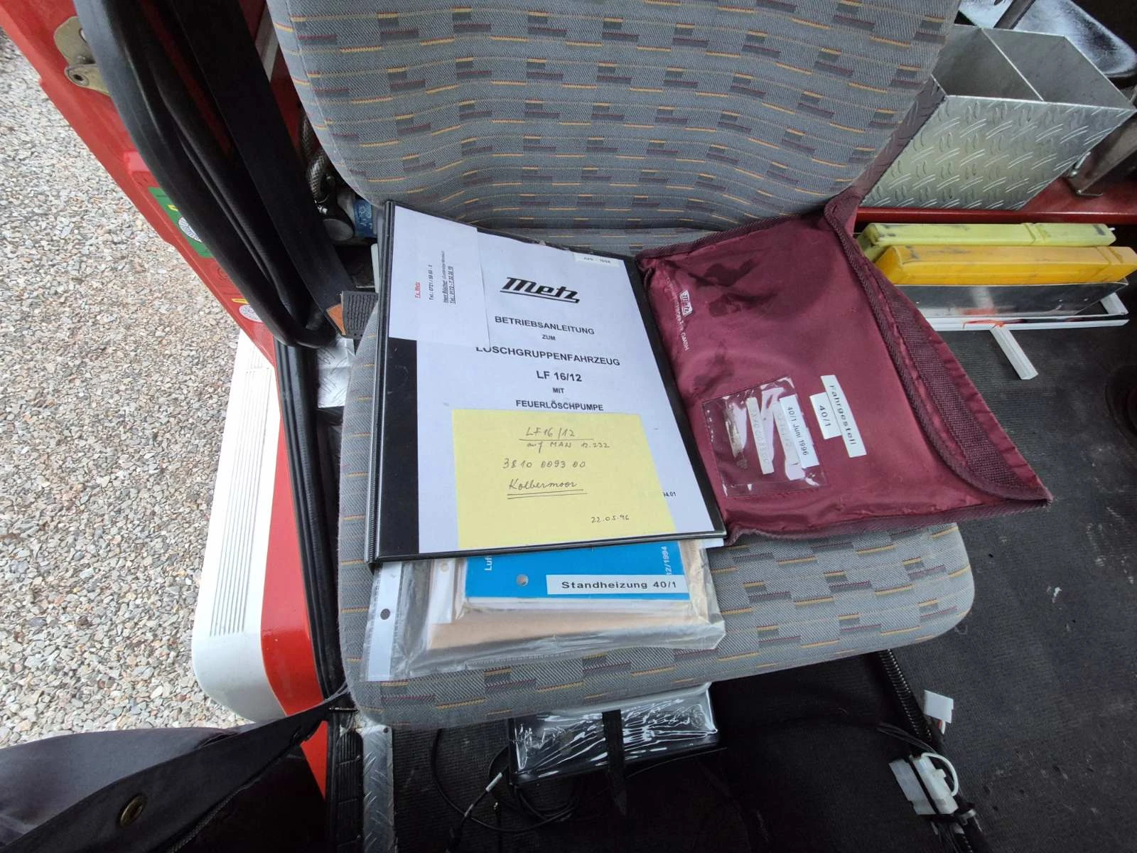 Други специализирани машини MAN 4х4 LF16/12 12.222 Пожарен автомобил, снимка 10 - Индустриална техника - 54171097