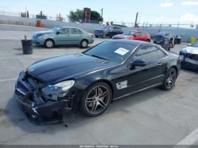 Mercedes-Benz SL 63 AMG * ПОДГРЕВ* ОБДУХВАНЕ* ПАМЕТ* NAVI* LED* , снимка 2