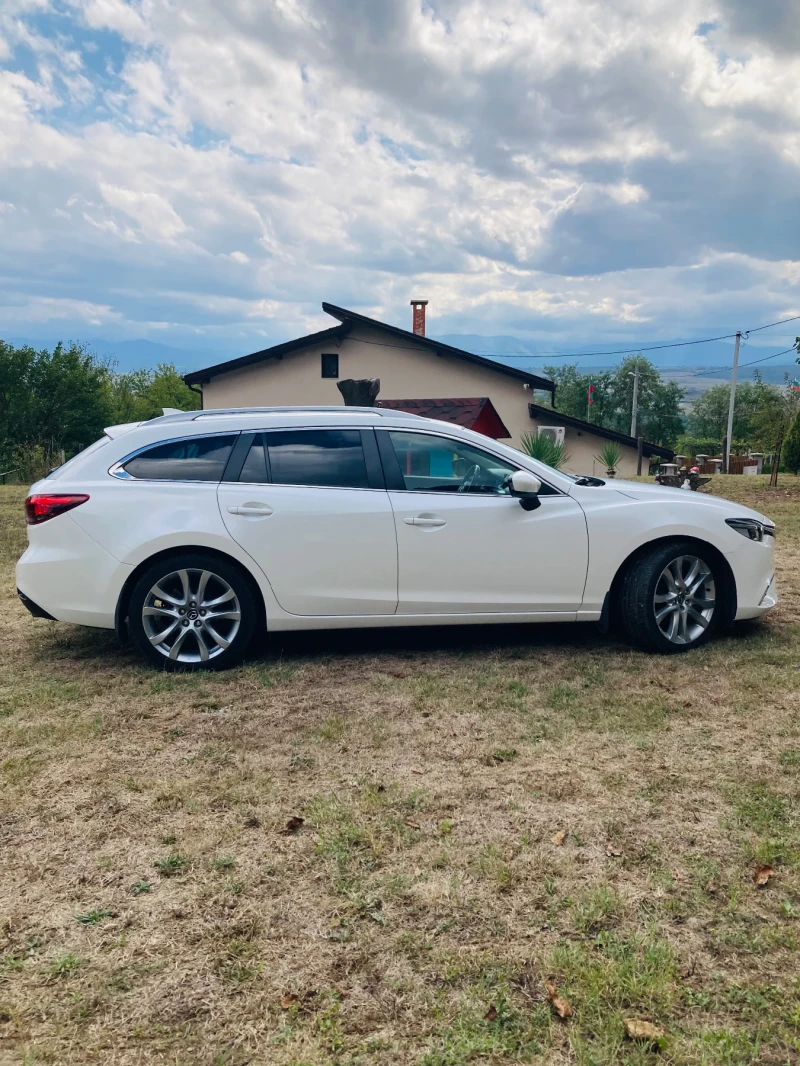 Mazda 6 AWD 4x4 Бяла Перла Face Lift, снимка 8 - Автомобили и джипове - 47657014