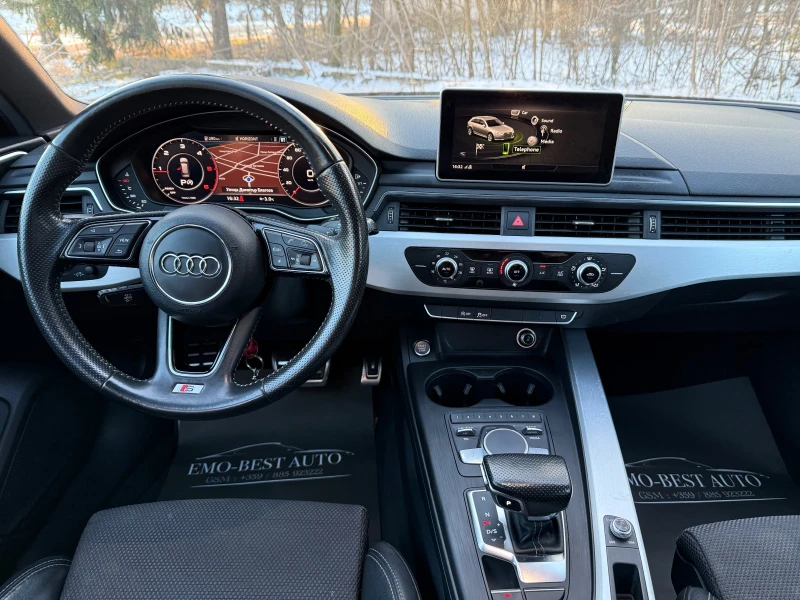 Audi A4 2.0tdi* DIGITAL* 3xS-Line* AVTOMAT, снимка 13 - Автомобили и джипове - 53167098