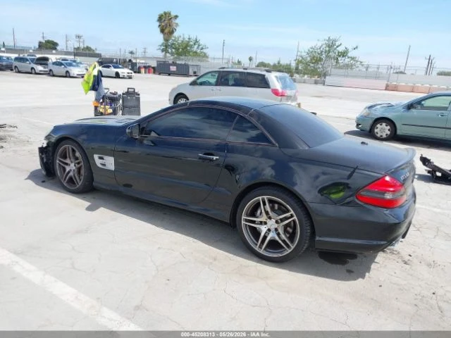 Mercedes-Benz SL 63 AMG * ПОДГРЕВ* ОБДУХВАНЕ* ПАМЕТ* NAVI* LED* , снимка 3 - Автомобили и джипове - 55008007