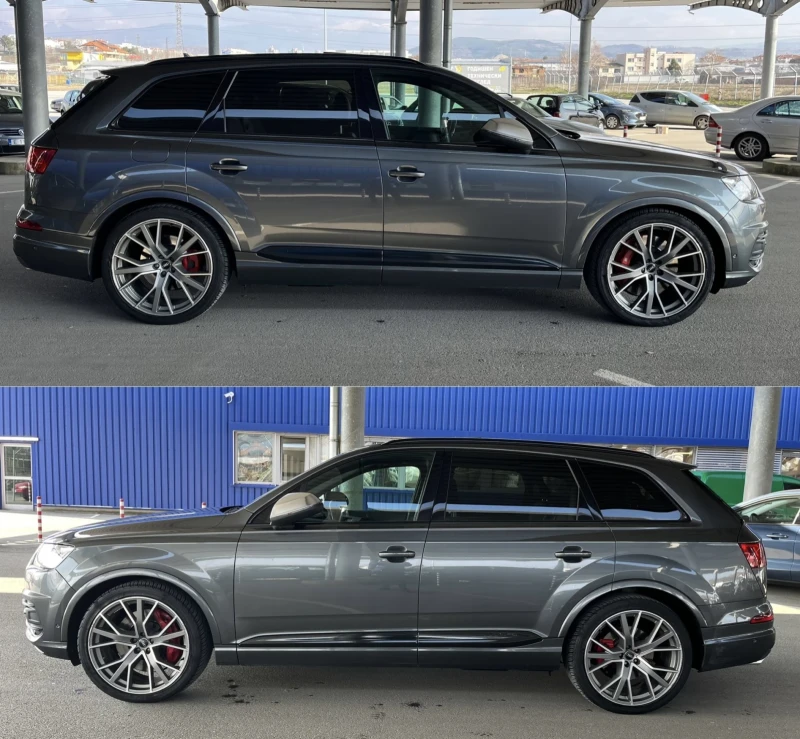 Audi SQ7 4.0TDI* QUATTRO* SLINE* MATRIX* CARBON* 6+ 1* TOP, снимка 4 - Автомобили и джипове - 48998025