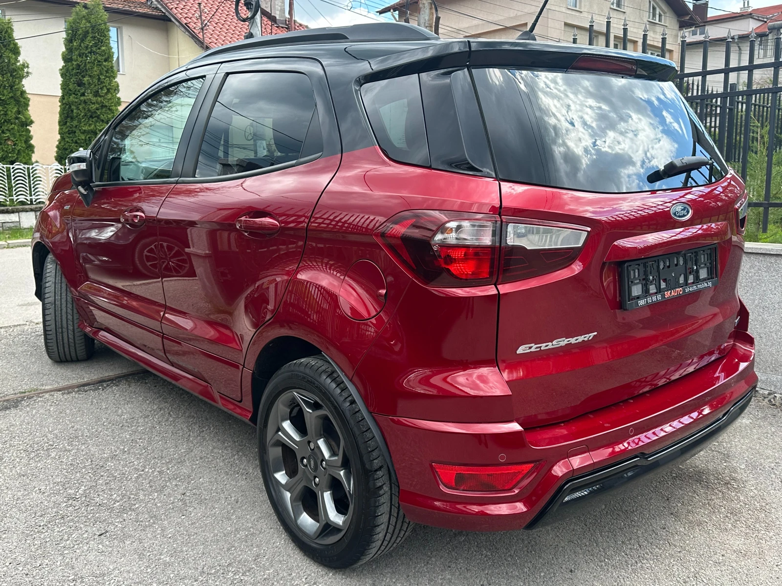 Ford EcoSport 1.5D-STline-LED-NAVI-PDC-EURO6D-FACELIFT-114000km!, снимка 4 - Автомобили и джипове - 54636341