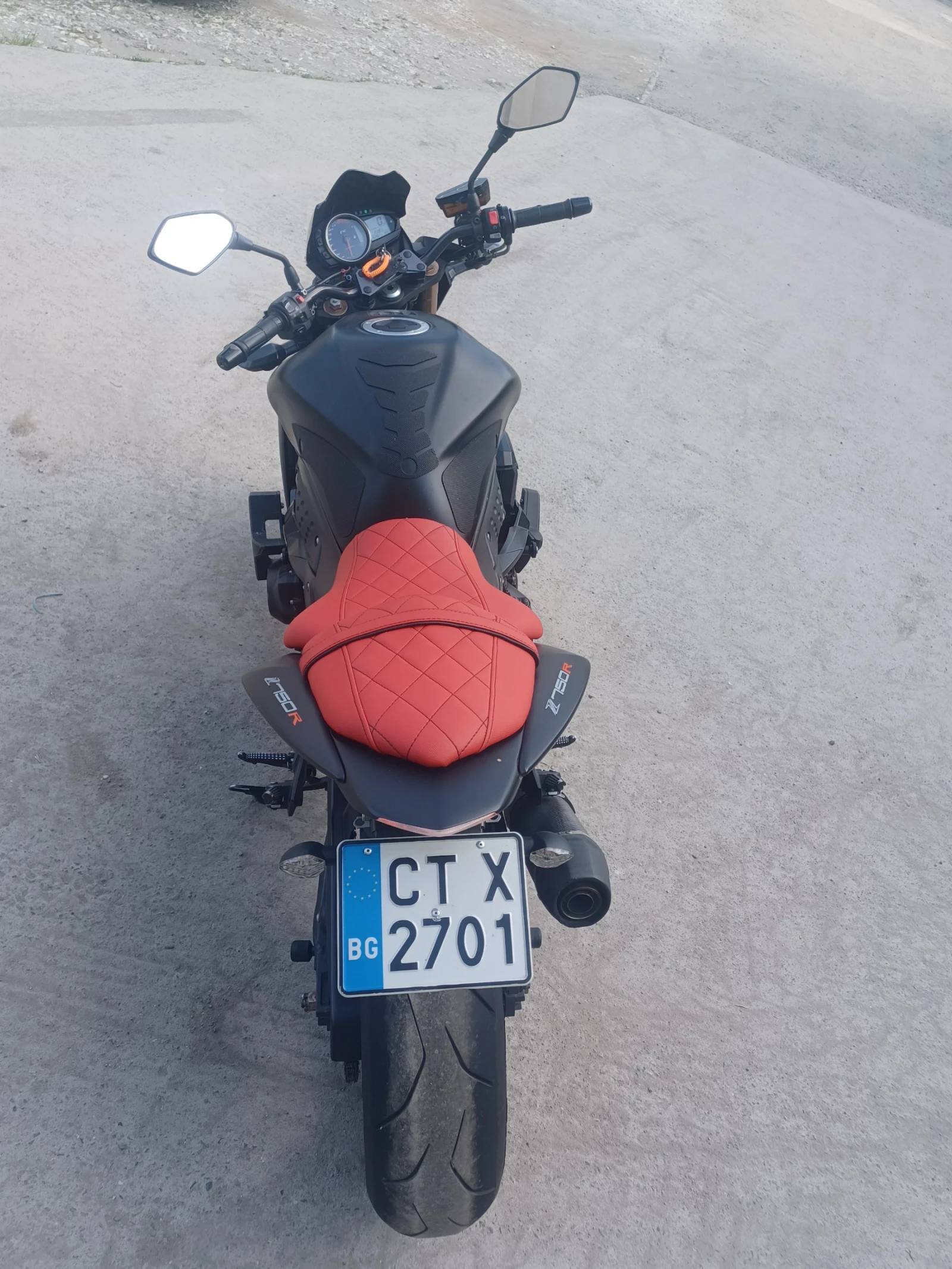 Kawasaki Z R750, снимка 6 - Мотоциклети и мототехника - 53867912