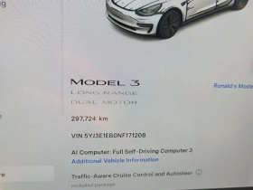 Tesla Model 3 LONG RANGE ЦЕНА ДО БЪЛГАРИЯ АВТОКРЕДИТ, снимка 13