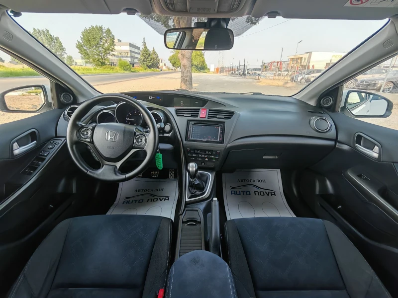 Honda Civic 1.6 ДИЗЕЛ 120 К.С. 175000 КМ!ХЕЧБЕК!КАМЕРА! НАВИ!, снимка 14 - Автомобили и джипове - 50635206