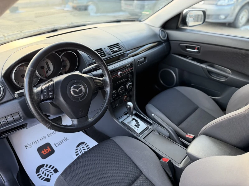 Mazda 3 1.6i FACE АВТОМАТИК , снимка 10 - Автомобили и джипове - 53135270
