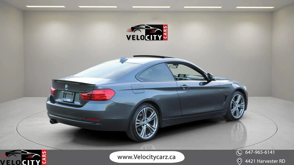 BMW 428 * АВТО КРЕДИТ* ЦЕНА ДО БГ * СЕРВИЗНА ИСТОРИЯ *  - изображение 8