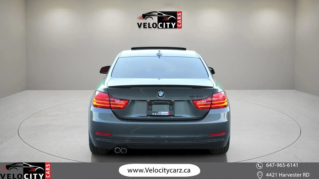 BMW 428 * АВТО КРЕДИТ* ЦЕНА ДО БГ * СЕРВИЗНА ИСТОРИЯ *  - изображение 7