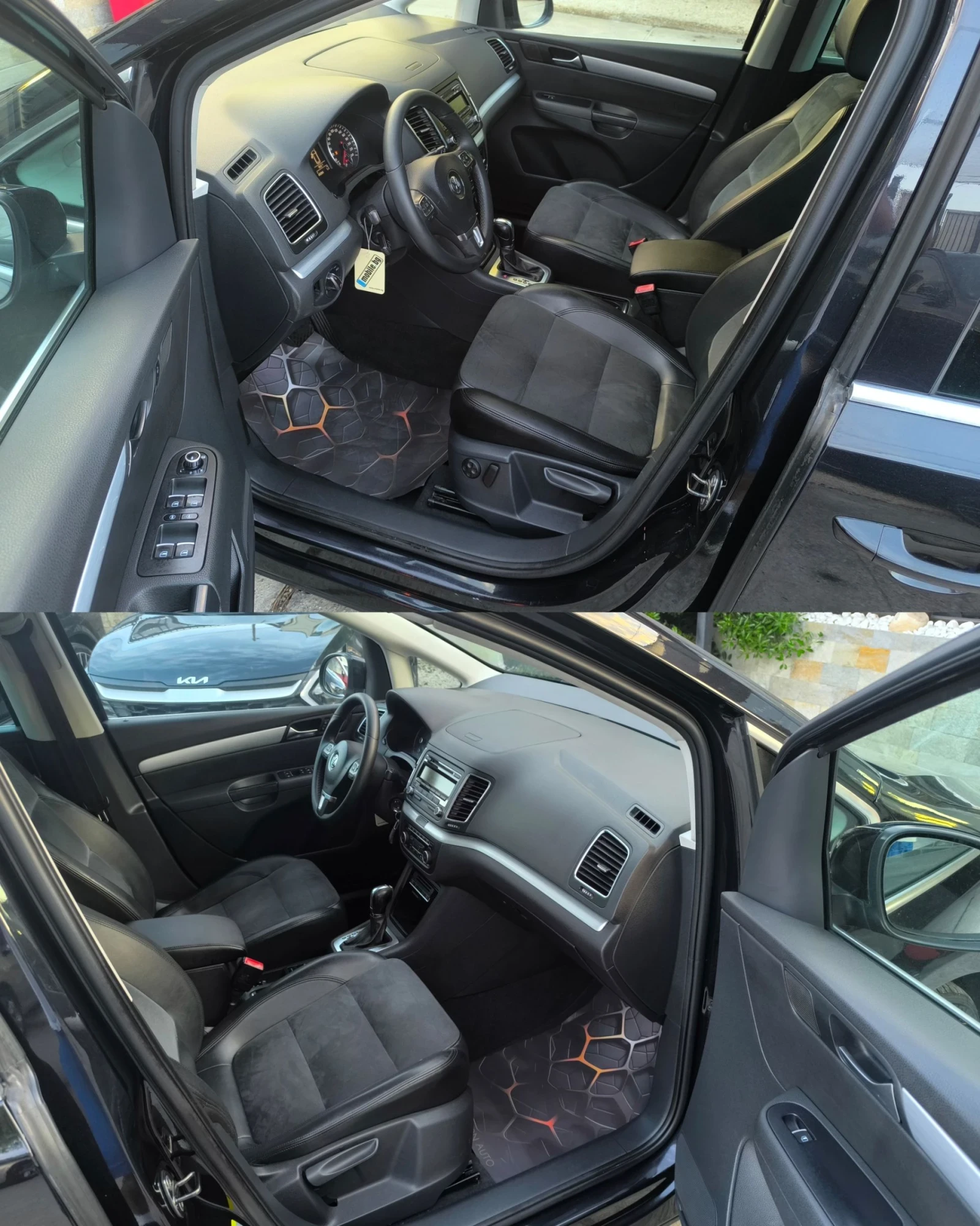 VW Sharan 2.0TDI DSG 7-места HIGHLINE, снимка 8 - Автомобили и джипове - 54569010