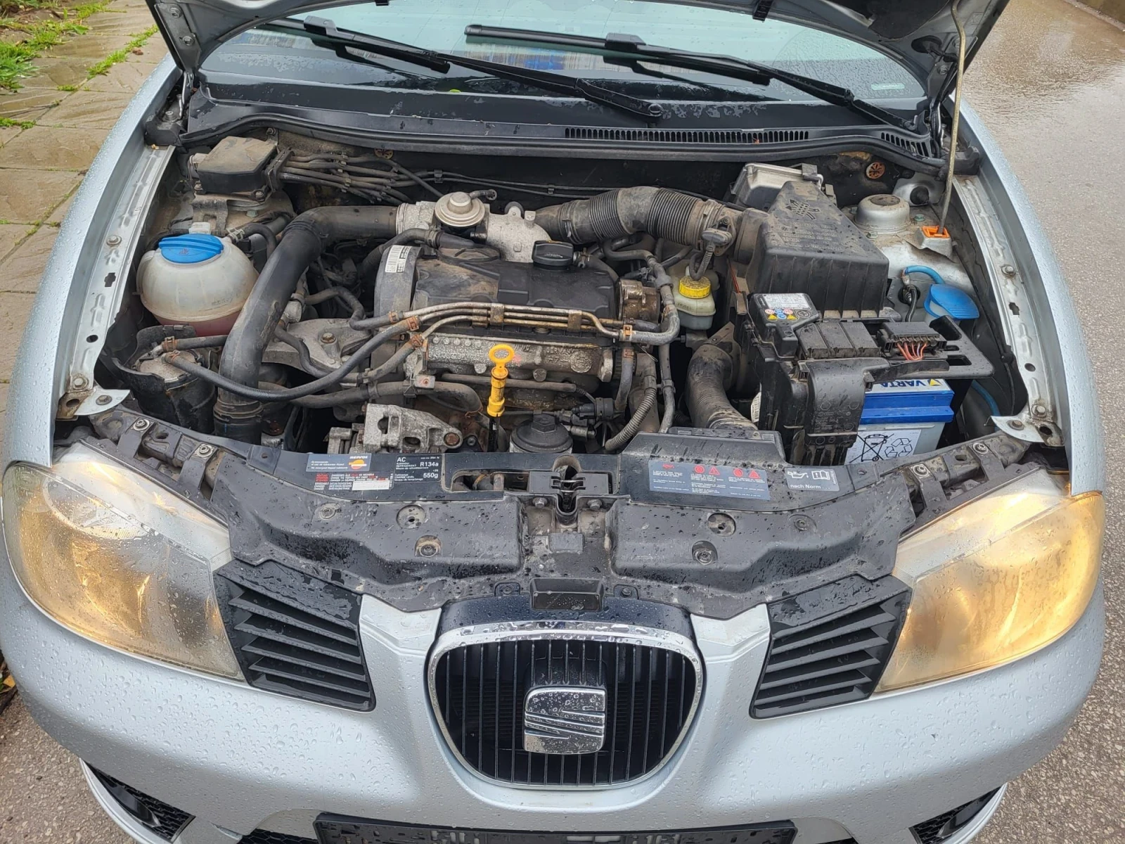 Seat Ibiza 1.4тди Климатроник внос Германия , снимка 6 - Автомобили и джипове - 56136648