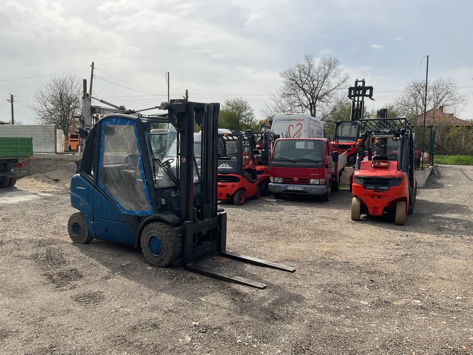 Мотокар Linde H35D изравнител Топ състояние , снимка 2 - Индустриална техника - 54196712