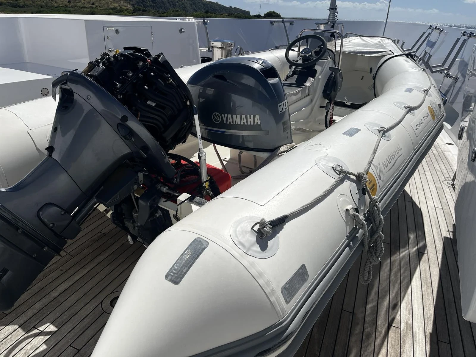 Надуваема лодка Narwhal SV-480, ТЕРМОШЕВ, Дълбоко-V - изображение 3