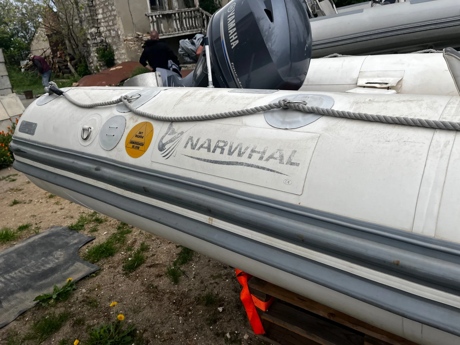Надуваема лодка Narwhal SV-480, ТЕРМОШЕВ, Дълбоко-V - изображение 10