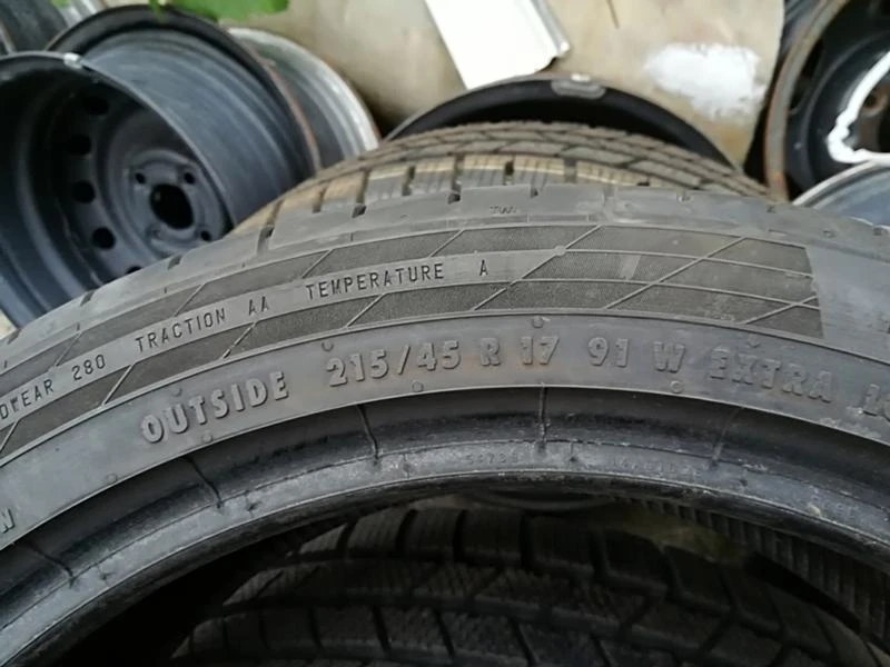 Гуми Летни 215/45R17, снимка 5 - Гуми и джанти - 22007054