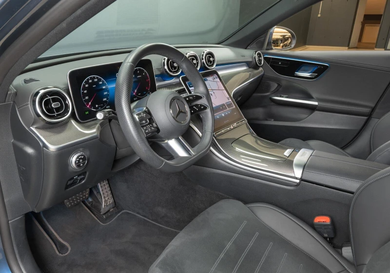 Mercedes-Benz C 220 d* AMG* CAM* DISTR* MULTIBEAM* , снимка 9 - Автомобили и джипове - 52065923
