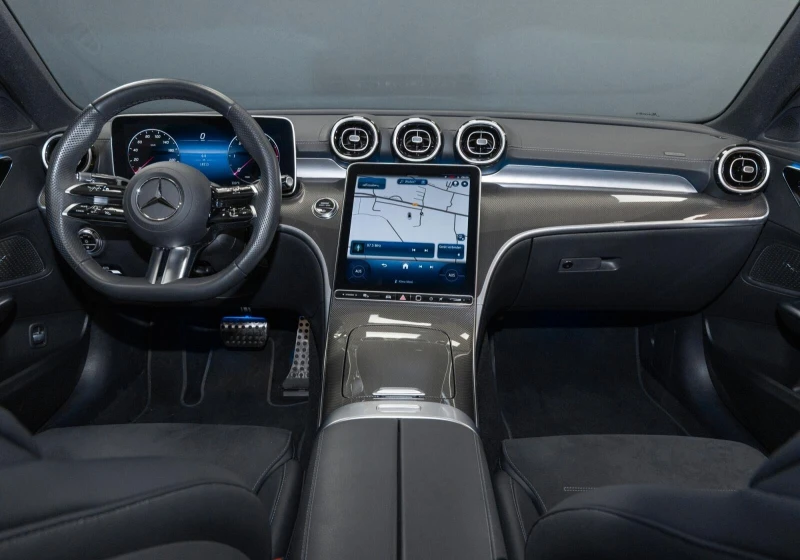 Mercedes-Benz C 220 d* AMG* CAM* DISTR* MULTIBEAM* , снимка 12 - Автомобили и джипове - 52065923