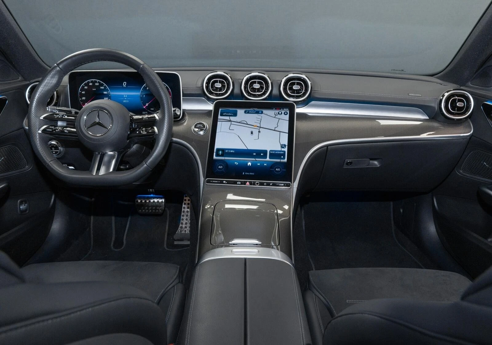 Mercedes-Benz C 220 d* AMG* CAM* DISTR* MULTIBEAM*  | Mobile.bg   12