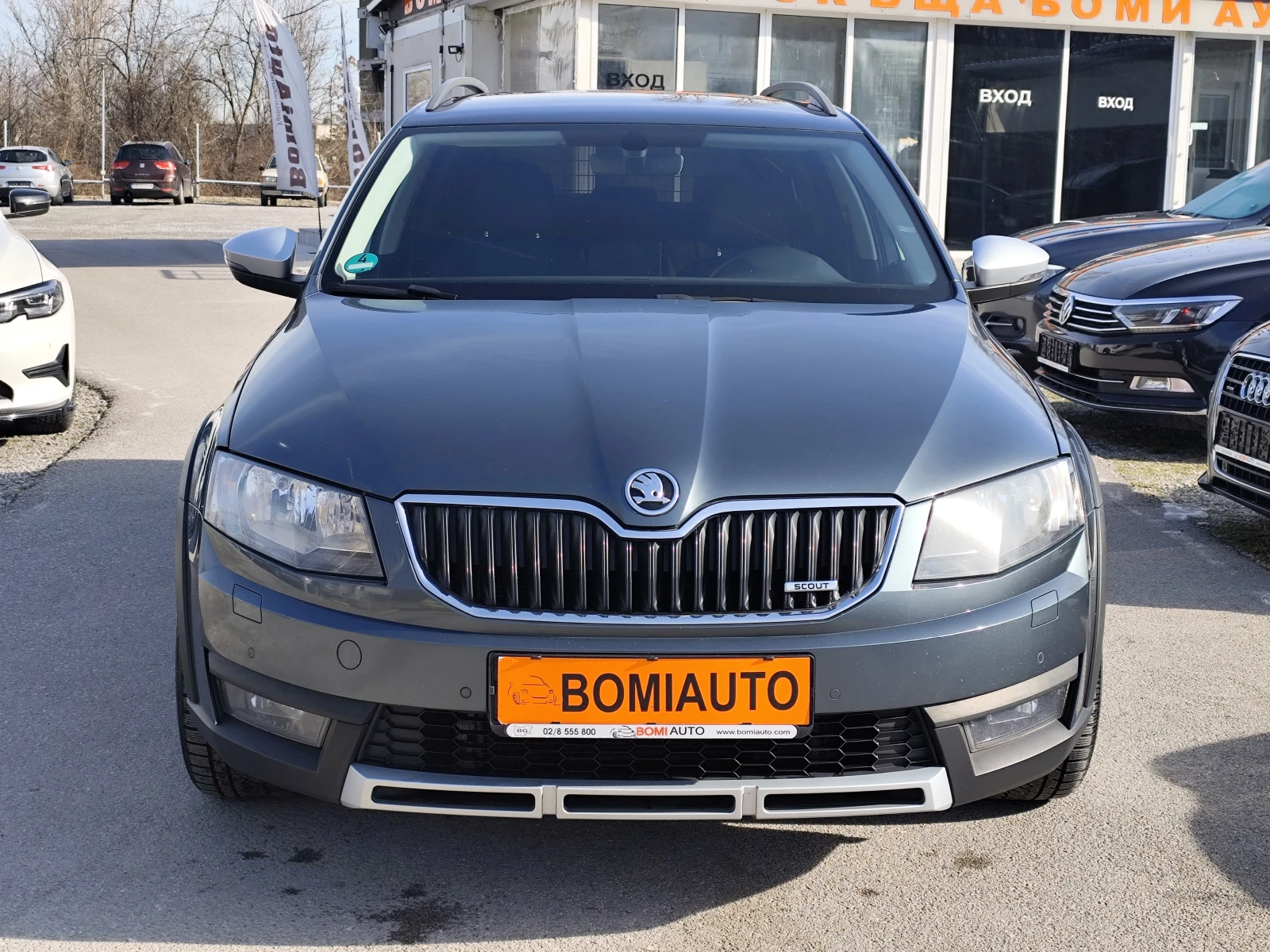 Skoda Octavia SCOUT 2.0TDi* 4X4* АВТОМАТИК* MMI* ПОДГРЕВ - изображение 2