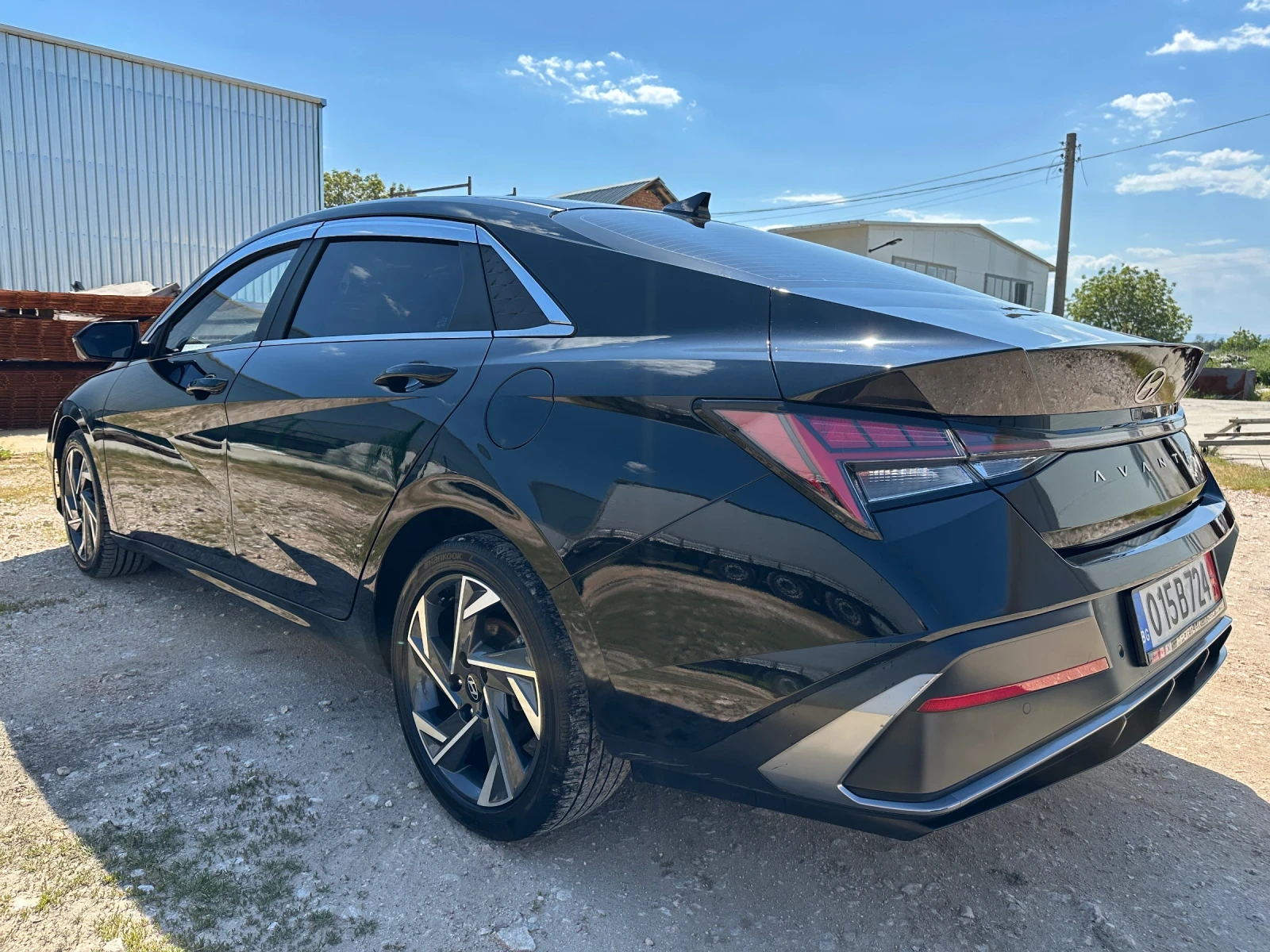 Hyundai Elantra НАЛИЧНА, 1.6 MPI, FULL MAX, INSPIRATION, Обдухване, снимка 4 - Автомобили и джипове - 53739503