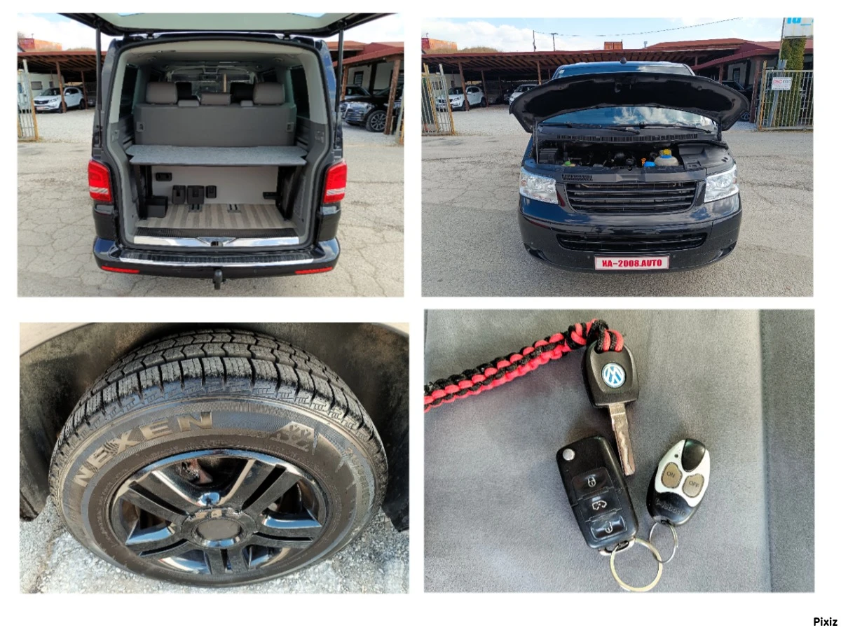VW Multivan 2.5 TDi* Highline* АВТОМАТИК* 6+ 1* NAVI* КАМЕРА* , снимка 17 - Автомобили и джипове - 53991009