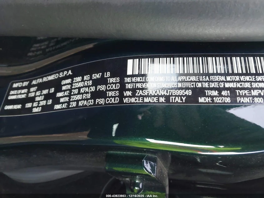 Alfa Romeo Stelvio 2.0l Awd, снимка 9 - Автомобили и джипове - 53907215