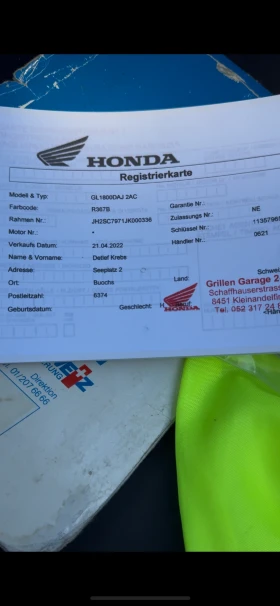 Honda Gold Wing Automatic, снимка 16