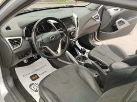 Hyundai Veloster  1.6i Панорамен покрив, Камера за задно виждане!!! - [14] 