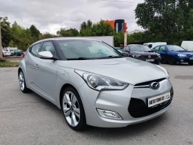 Hyundai Veloster  1.6i Панорамен покрив, Камера за задно виждане!!! - [4] 