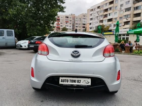 Hyundai Veloster  1.6i Панорамен покрив, Камера за задно виждане!!! - [6] 