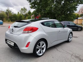 Hyundai Veloster  1.6i Панорамен покрив, Камера за задно виждане!!! - [5] 