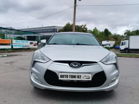 Hyundai Veloster  1.6i Панорамен покрив, Камера за задно виждане!!! - [3] 