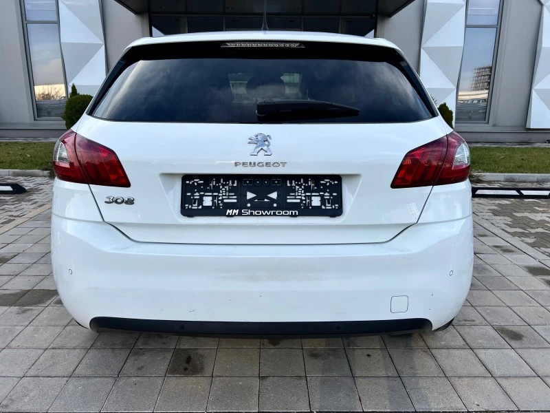 Peugeot 308 1.6HDI-ALLURE-KEYLESS-GO-NAVI-ПАРКТРОНИК-АВТОПИЛОТ, снимка 6 - Автомобили и джипове - 43789246