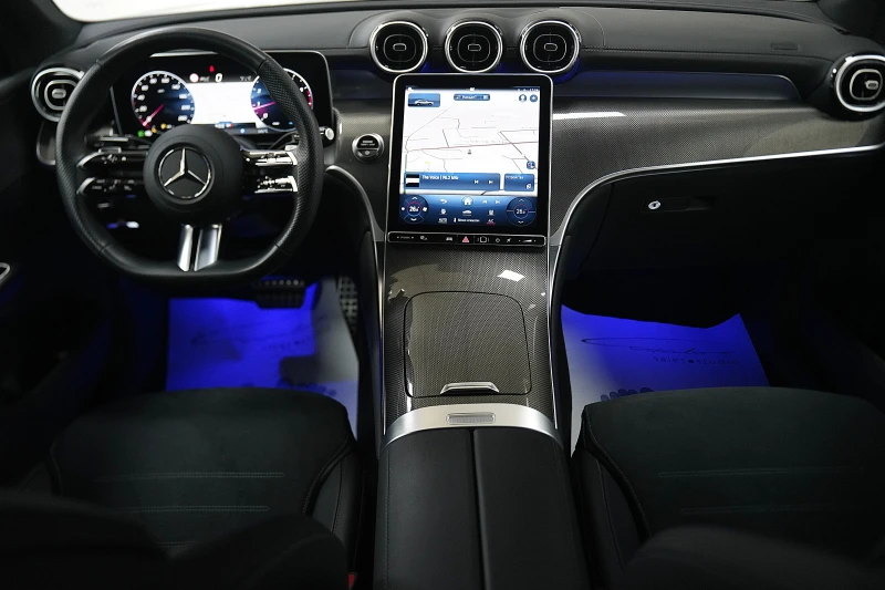 Mercedes-Benz GLC 200 Coupe 4Matic AMG Line ГАРАНЦИОНЕН, снимка 8 - Автомобили и джипове - 52078663