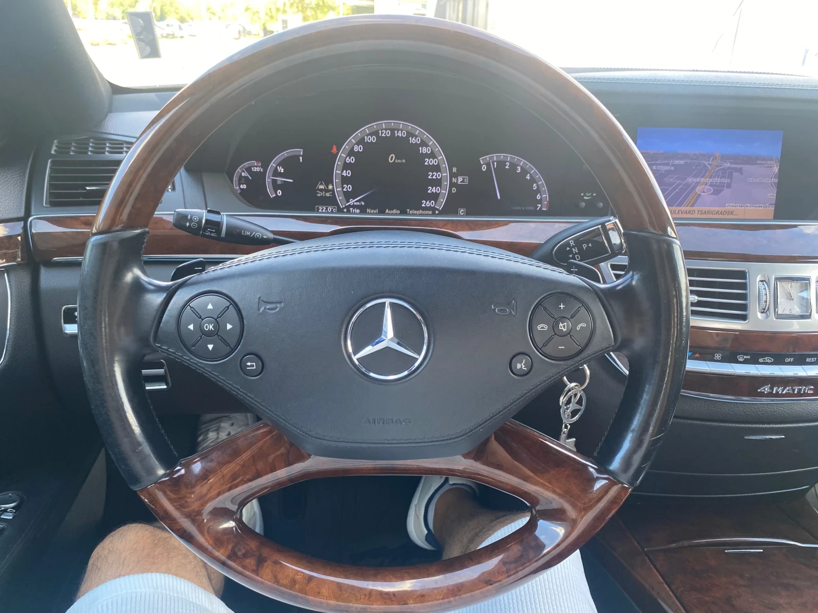 Mercedes-Benz S 500 4 MATIC-NIGHT VISION-ПОДГРЕВ-ОБДУХВАНЕ-МАСАЖ  - изображение 10