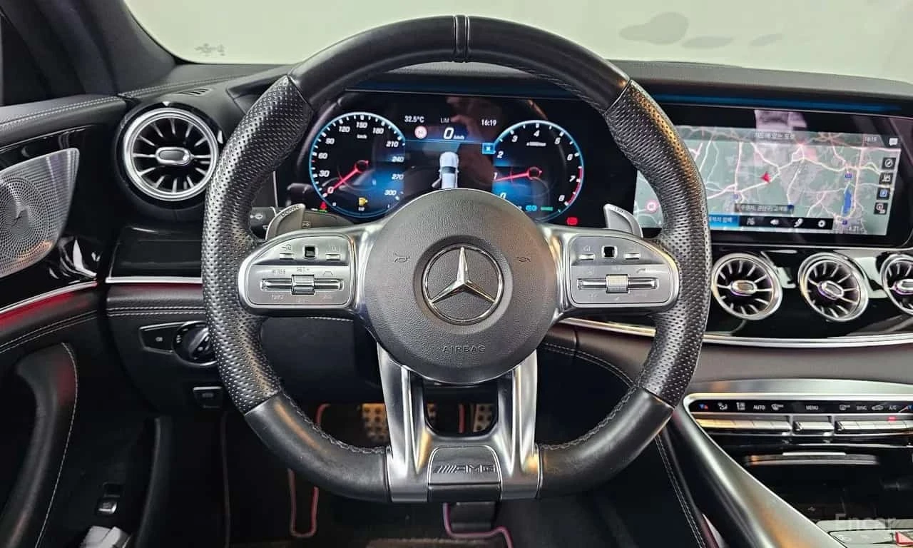 Mercedes-Benz AMG GT 43 4MATIC+ /ОБДУХВАНЕ/ШИБИДАХ/ДИСТРОНИК/360, снимка 13 - Автомобили и джипове - 55791982