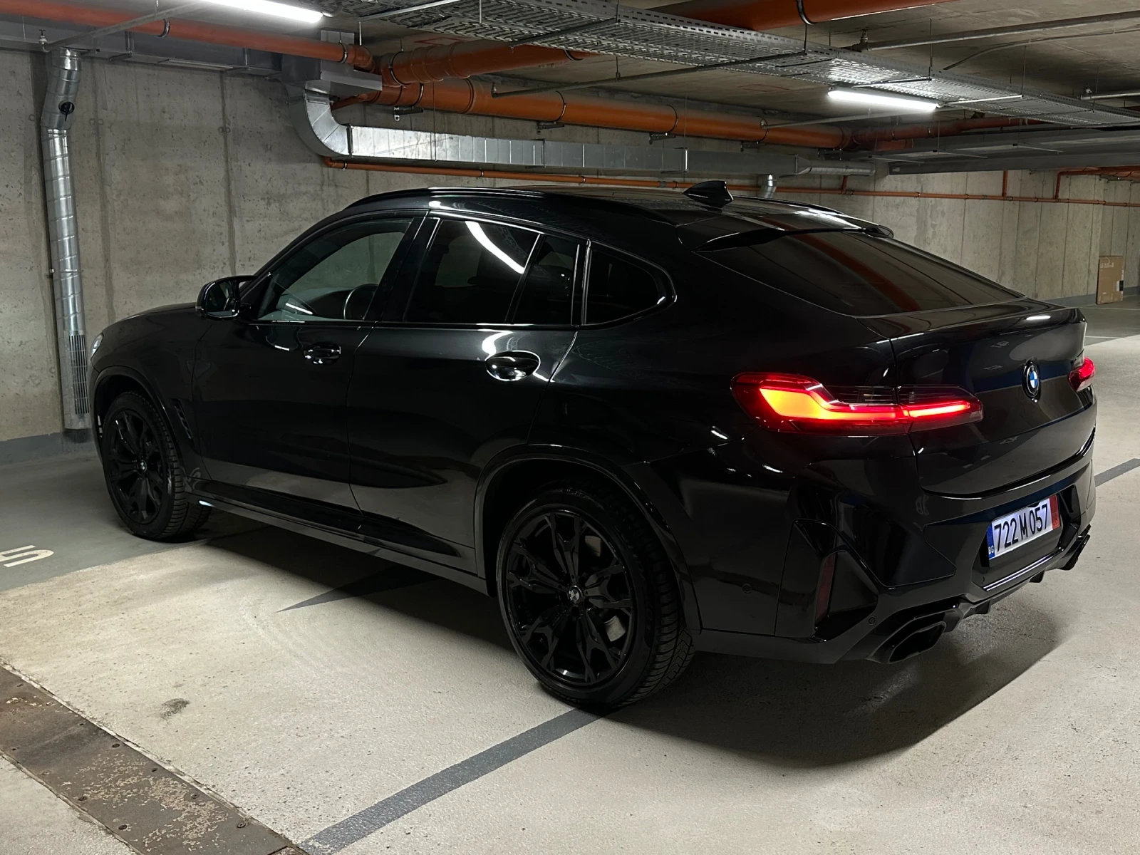 BMW X4 M40d /LASER /M SEATS /360 /HEADUP /H&K /PANO /FULL - изображение 5