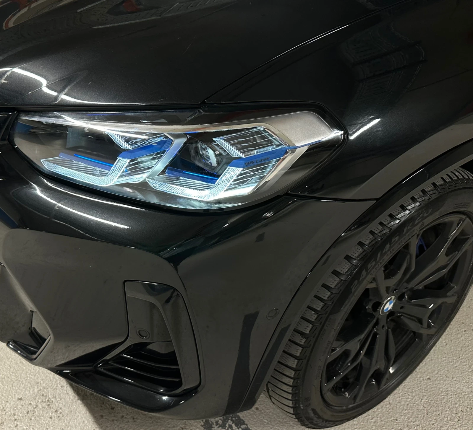 BMW X4 M40d /LASER /M SEATS /360 /HEADUP /H&K /PANO /FULL - изображение 3