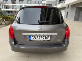 Peugeot 308 SW 1.6HDI 109ph* 6sp* НАВИ* ПАНОРАМА* ОБСЛУЖЕН* * , снимка 6