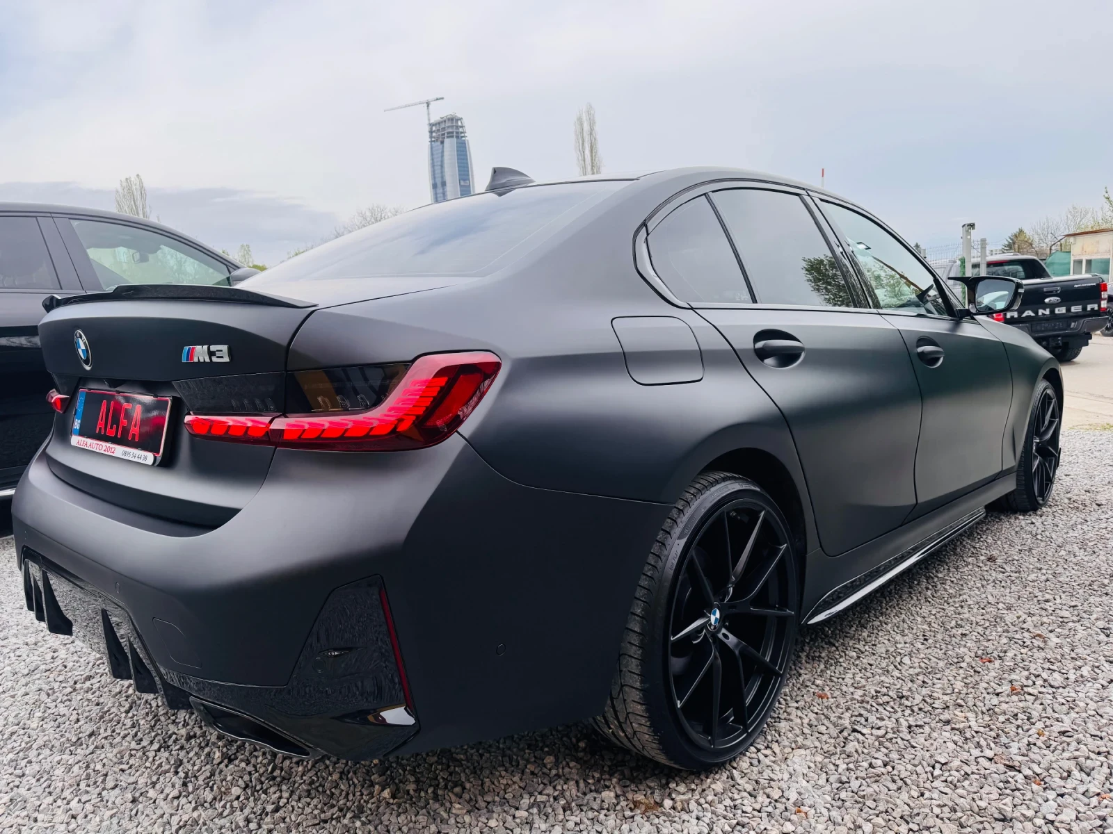 BMW 320 d/M3 PERFORMANC/УНИКАТ-ЧЕРЕН МАТ/20"/ТОП ВИЗИЯ - изображение 8