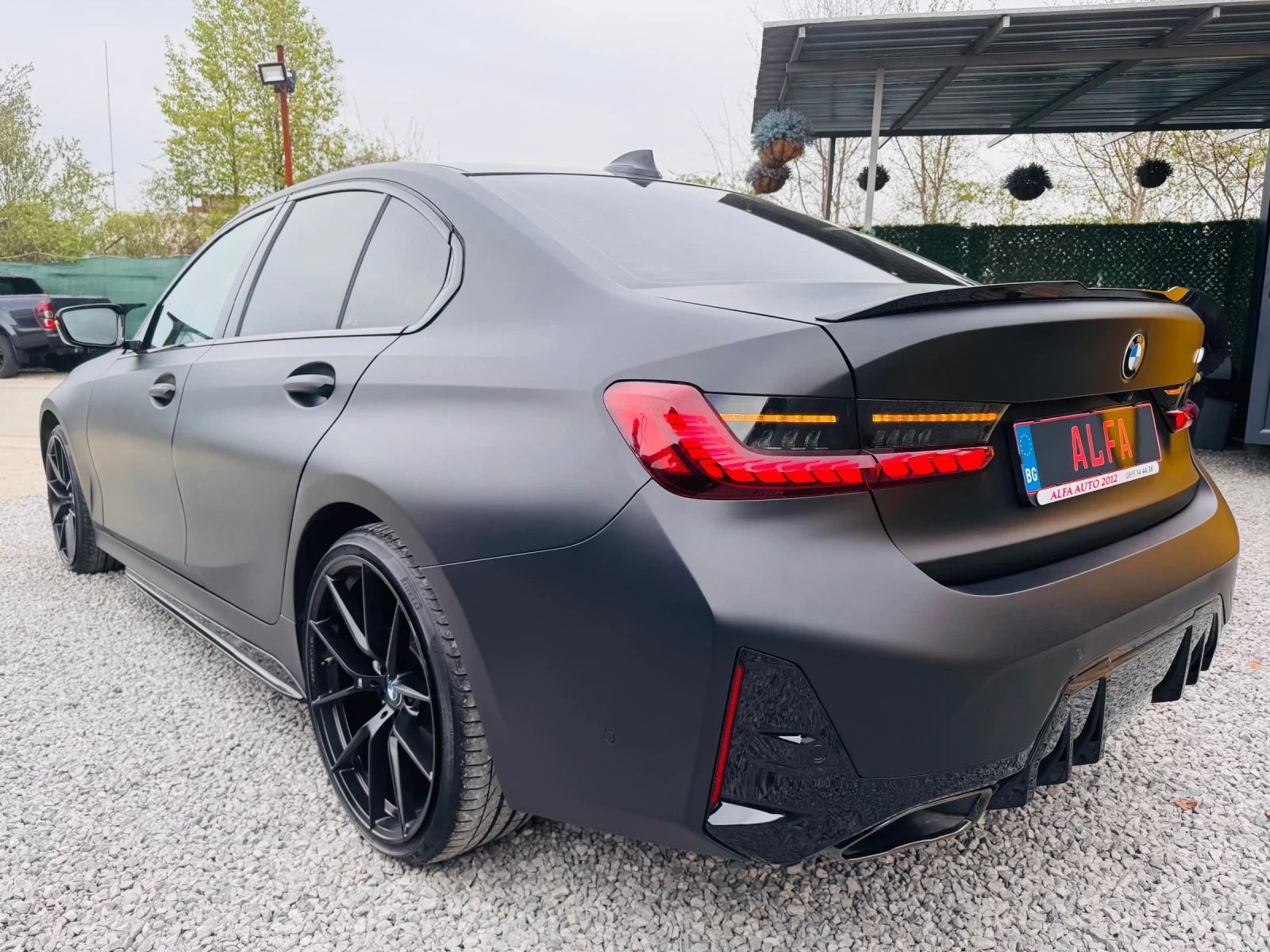 BMW 320 d/M3 PERFORMANC/УНИКАТ-ЧЕРЕН МАТ/20"/ТОП ВИЗИЯ - изображение 7