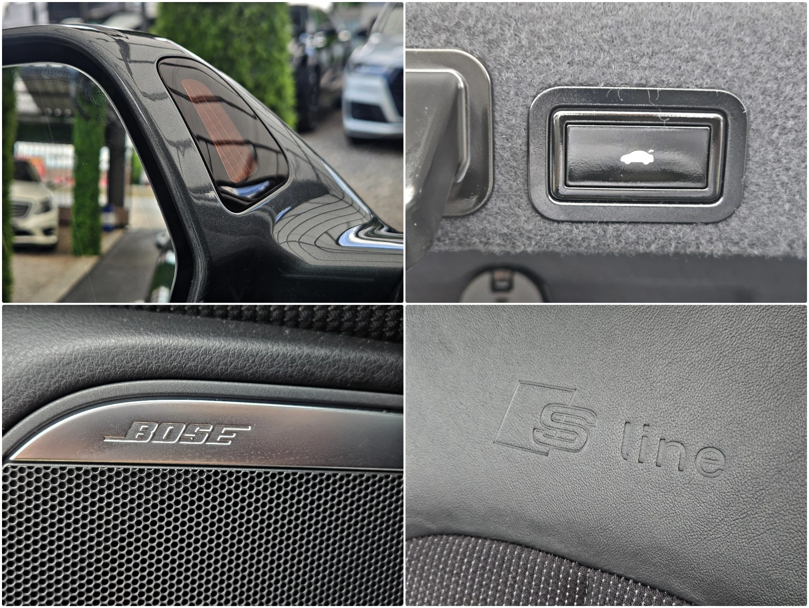 Audi A6 S-LINE/DISTR/HUD/CAMERA/BOSE/ПОДГРEB/AIR/ПЕЧКА/LIZ, снимка 13 - Автомобили и джипове - 55174389