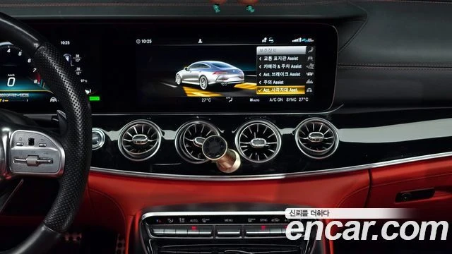 Mercedes-Benz GT 43 4MATIC+ | Black/Red | 80 000 km | Цена с достав, снимка 17 - Автомобили и джипове - 54938222